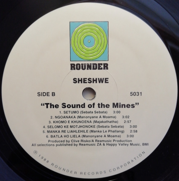 Various - Sheshwe: The Sound Of The Mines | Rounder Records (5031) - 4 Various - Sheshwe: The Sound Of The Mines | Rounder Records (5031) - 4