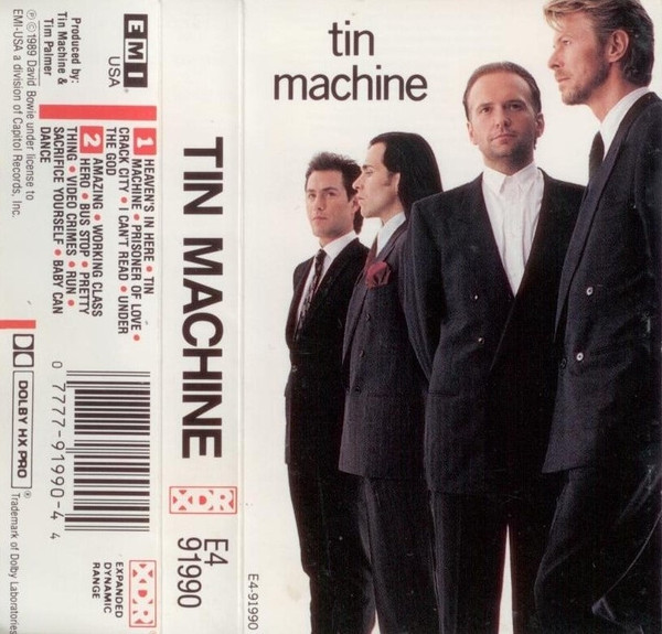 Tin Machine - Tin Machine [Cassette] | EMI USA (E4 91990) - 2