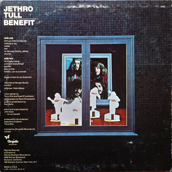 Jethro Tull - Benefit | Reprise Records (RS 6400) - 2 Jethro Tull - Benefit | Reprise Records (RS 6400) - 2
