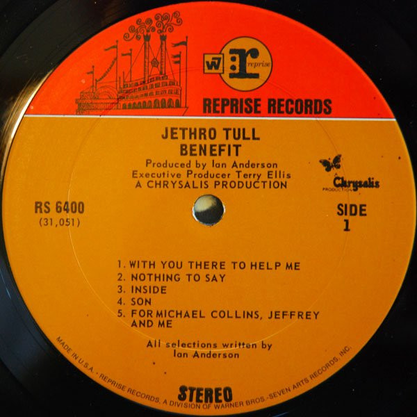Jethro Tull - Benefit | Reprise Records (RS 6400) - 3 Jethro Tull - Benefit | Reprise Records (RS 6400) - 3