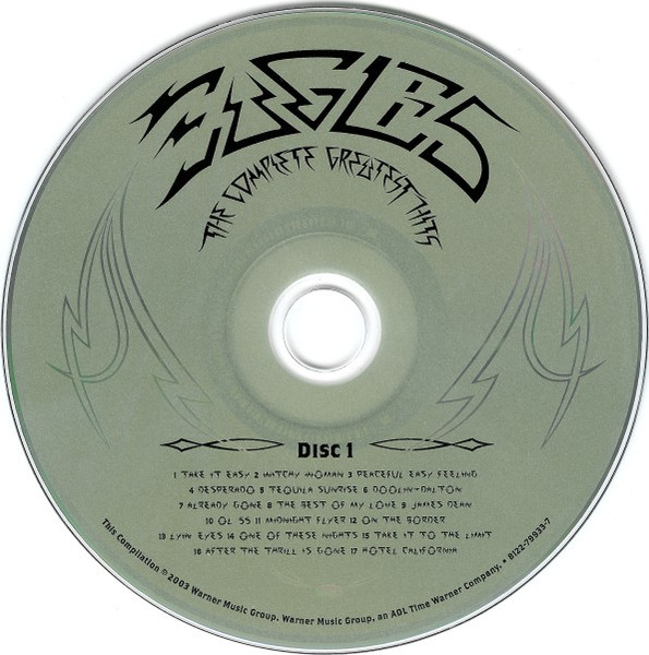 Eagles - The Complete Greatest Hits | Rhino Records (8122-79933-7) - 3