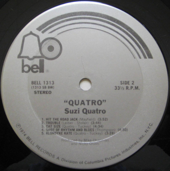 Suzi Quatro - Quatro | Bell Records (BELL 1313) - 4 Suzi Quatro - Quatro | Bell Records (BELL 1313) - 4