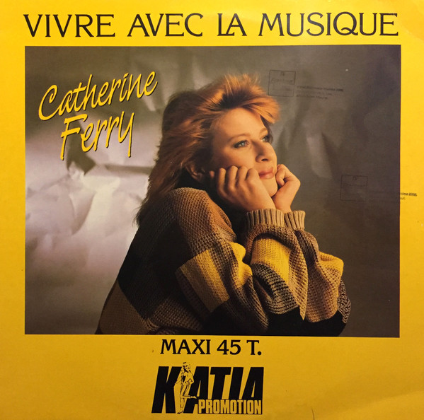 Catherine Ferry - Vivre Avec La Musique | WEA (PRO 1039) - main