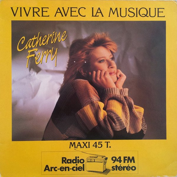 Catherine Ferry - Vivre Avec La Musique | WEA (PRO 1039) - 2