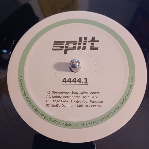 Various - 4444.1 | Split Records (SPLIT001)
