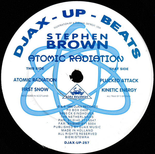 Stephen Brown - Atomic Radiation | Djax-Up-Beats (DJAX-UP-257)
