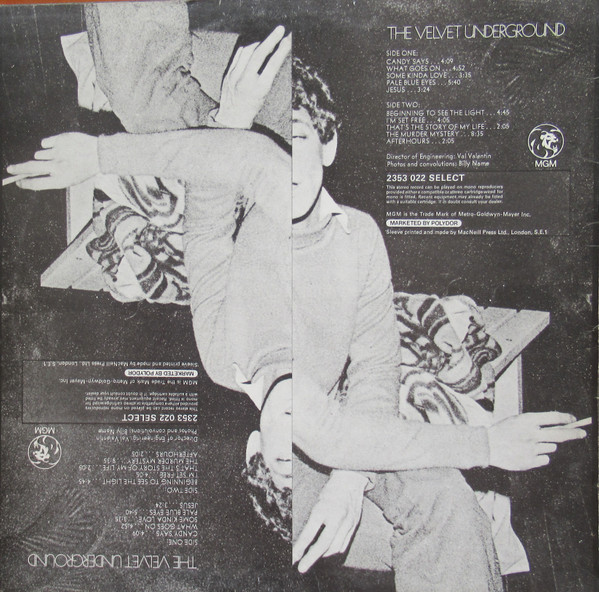 The Velvet Underground - The Velvet Underground | MGM Records (2353 022) - 2 The Velvet Underground - The Velvet Underground | MGM Records (2353 022) - 2
