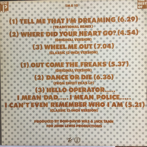 Was (Not Was) - (The Woodwork) Squeaks | Island Records (IMA 10) - 2 Was (Not Was) - (The Woodwork) Squeaks | Island Records (IMA 10) - 2