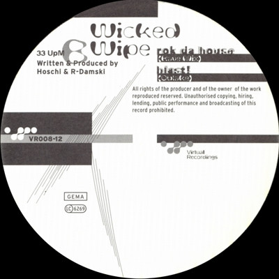 Wicked Wipe - Rok Da House | Virtual Recordings (VR008-12) - 4 Wicked Wipe - Rok Da House | Virtual Recordings (VR008-12) - 4