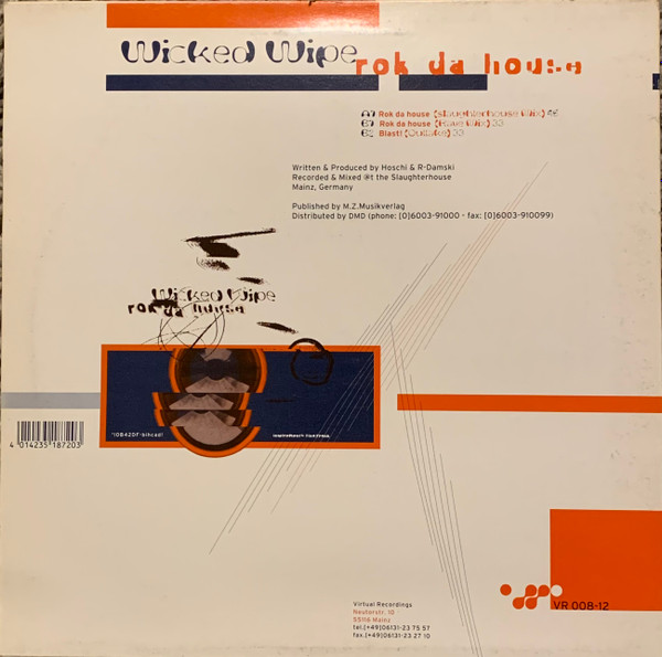 Wicked Wipe - Rok Da House | Virtual Recordings (VR008-12) - 2 Wicked Wipe - Rok Da House | Virtual Recordings (VR008-12) - 2