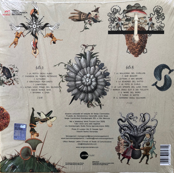 Sergio Cammariere - Piano Nudo | Parco Della Musica Records (MPR122LP) - 2