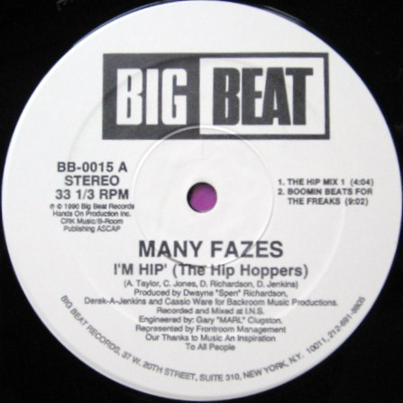 Many Fazes - I'm Hip (The Hip Hoppers) | Big Beat (BB-0015) - 3 Many Fazes - I'm Hip (The Hip Hoppers) | Big Beat (BB-0015) - 3