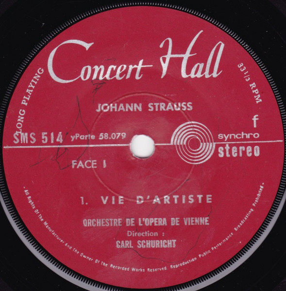 Johann Strauss Jr. - Vie D'Artiste | Concert Hall (M-514) - 3