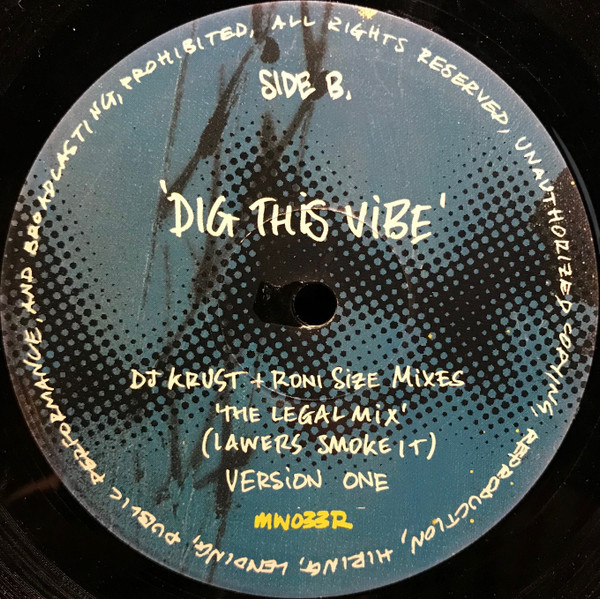 DJ Krush - Yeah / Dig This Vibe | Mo Wax (MW033R) - 4