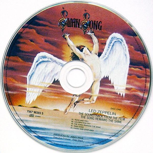 Led Zeppelin - The Soundtrack From The Film The Song Remains The Same | Swan Song (7567 90303 5) - 3