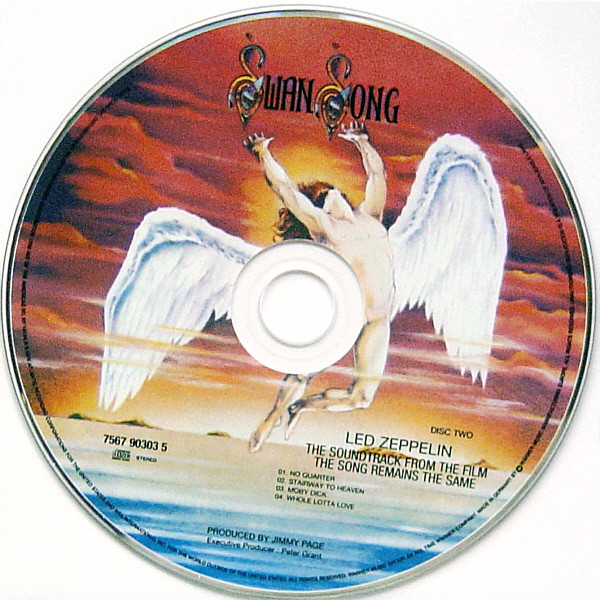 Led Zeppelin - The Soundtrack From The Film The Song Remains The Same | Swan Song (7567 90303 5) - 4