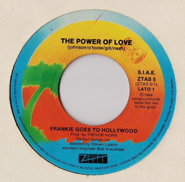 Frankie Goes To Hollywood - The Power Of Love | Island Records (ZTAS 5) - 3