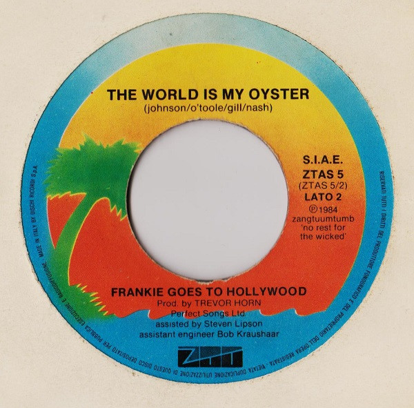 Frankie Goes To Hollywood - The Power Of Love | Island Records (ZTAS 5) - 4