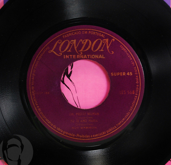 Roy Orbison - Oh, Pretty Woman | London Records (LES 568) - 3