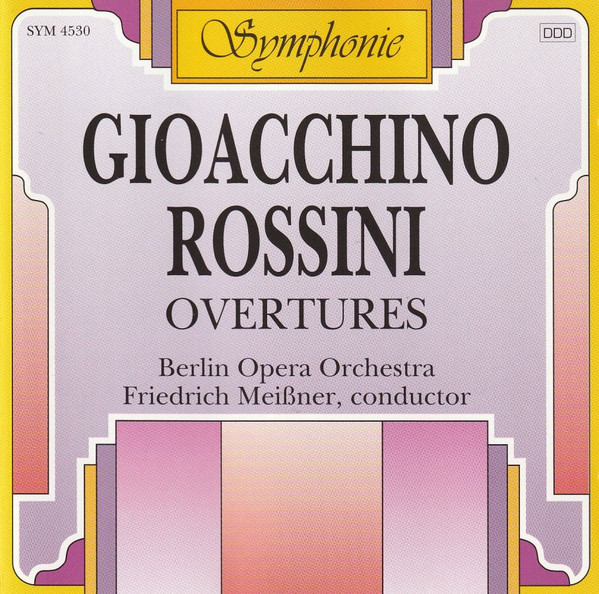 Gioacchino Rossini - Overtures | Symphonie (SYM 4530) - main