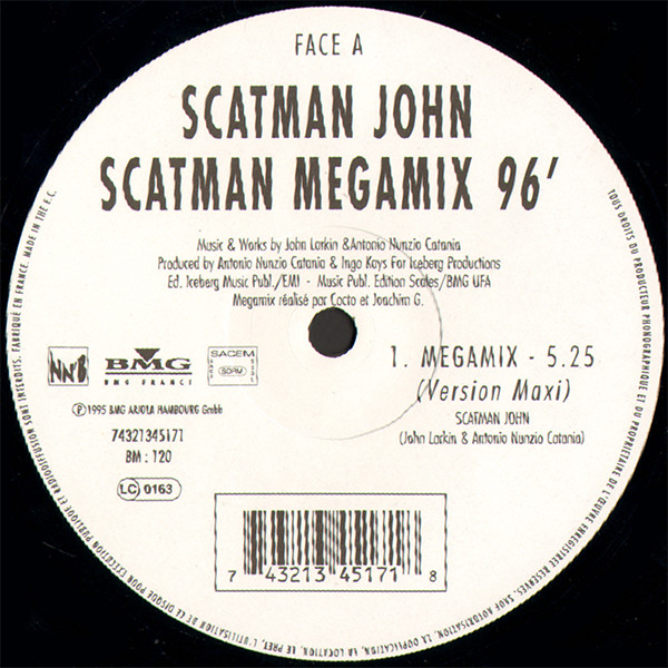 Scatman John - Megamix '96 | NN'B (74321345171) - main