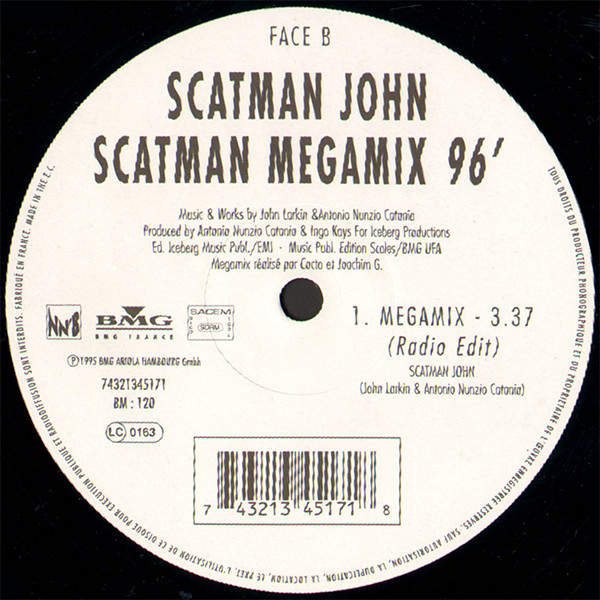 Scatman John - Megamix '96 | NN'B (74321345171) - 2
