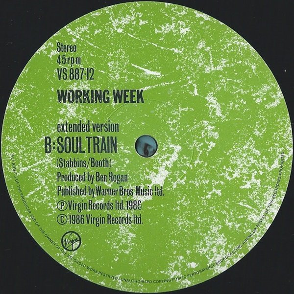 Working Week - Too Much Time | Virgin (VS 887•12) - 3 Working Week - Too Much Time | Virgin (VS 887•12) - 3