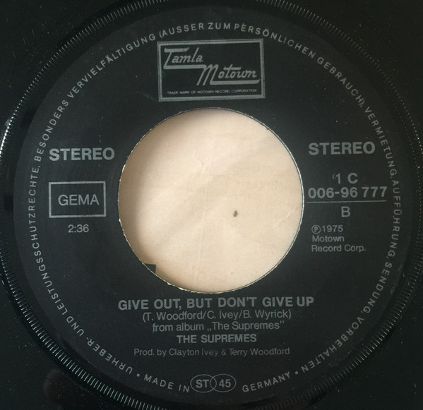 The Supremes - He's My Man | Tamla Motown (1C 006-96 777) - 4 The Supremes - He's My Man | Tamla Motown (1C 006-96 777) - 4