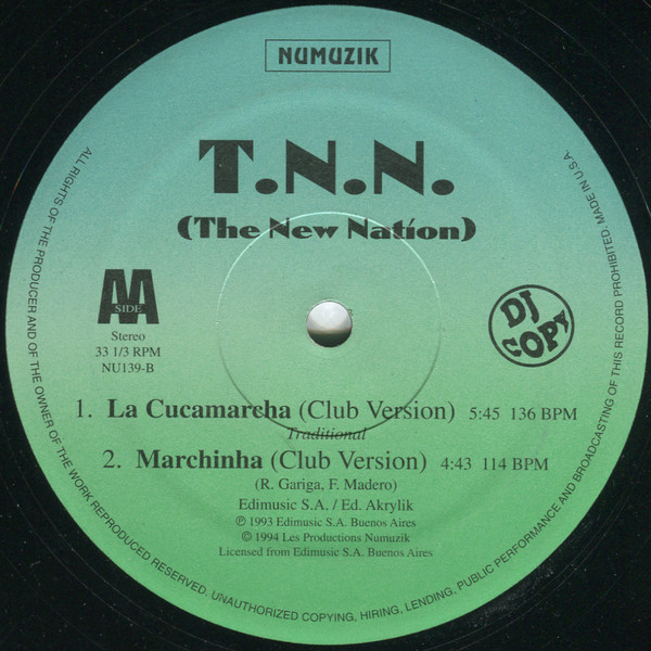 Schwarzkopf / TNN - Coming / La Cucamarcha / Marchinha | Numuzik Inc. (NU139)