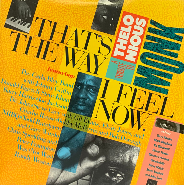 Various - That's The Way I Feel Now - A Tribute To Thelonious Monk | A&M Records (SP-6600)