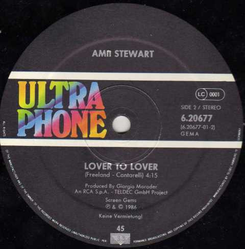 Amii Stewart - Love Ain't No Toy | Ultraphone (6.20677) - 3