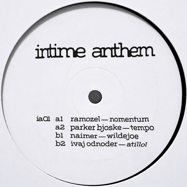 Various - Intime Anthem | Intime Anthem (IA01) - main