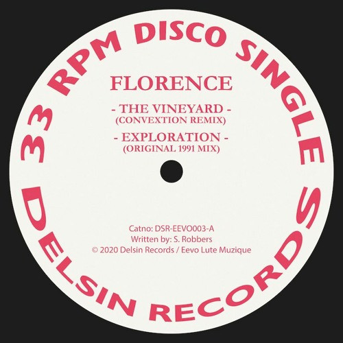 Florence - The Vineyard (Convextion & Peter Ford Remixes) | Delsin (DSR/EEVO003) - main Florence - The Vineyard (Convextion & Peter Ford Remixes) | Delsin (DSR/EEVO003) - main