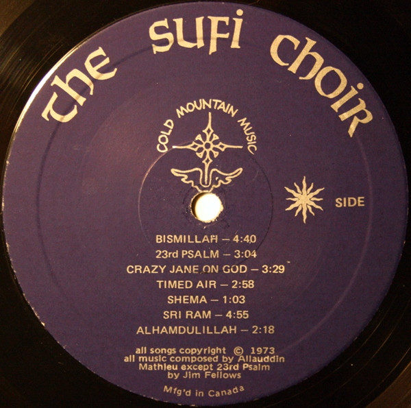 The Sufi Choir - The Sufi Choir | Cold Mountain Music (AS-1001) - 4