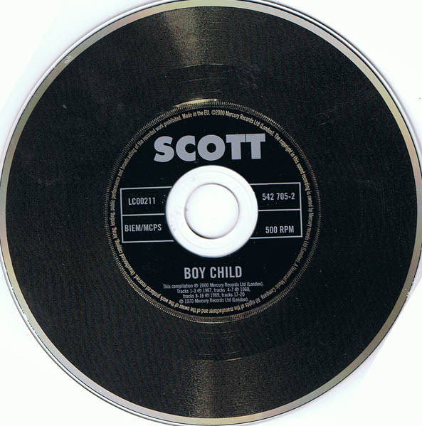Scott Walker - Boy Child: 67-70 | Fontana (542 705-2) - 3 Scott Walker - Boy Child: 67-70 | Fontana (542 705-2) - 3