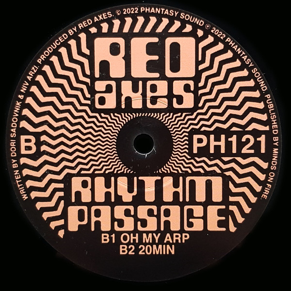 Red Axes - Rhythm Passage | Phantasy Sound (PH121) - 3 Red Axes - Rhythm Passage | Phantasy Sound (PH121) - 3