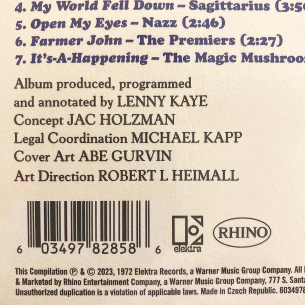 Various - Nuggets: Original Artyfacts From The First Psychedelic Era 1965-1968 | Elektra (RCV1-2006R) - 3