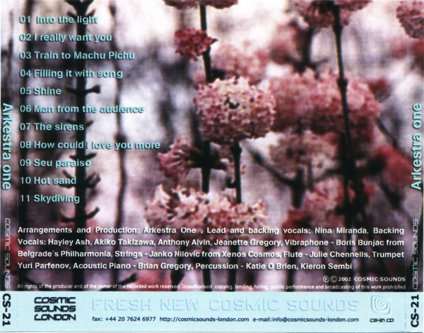 Arkestra One - Arkestra One | Cosmic Sounds (CS-21 CD) - 2