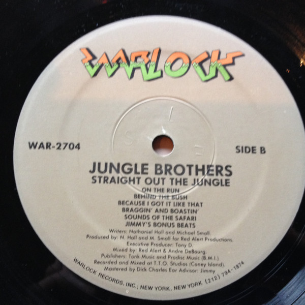 Jungle Brothers - Straight Out The Jungle | Warlock Records (WAR2704) - 4 Jungle Brothers - Straight Out The Jungle | Warlock Records (WAR2704) - 4