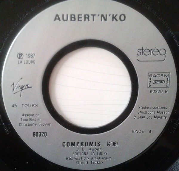 Jean-Louis Aubert And Ko. - Les Plages | Virgin (90320) - 4