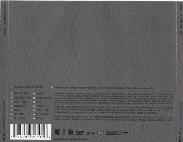 Staind - 14 Shades Of Grey | Flip Records (62821-2) - 2