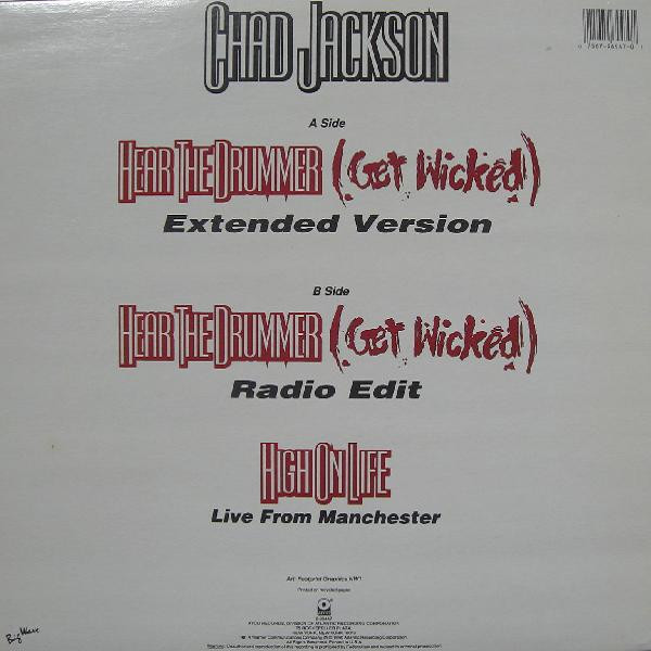 Chad Jackson - Hear The Drummer (Get Wicked) | ATCO Records (0-96447)