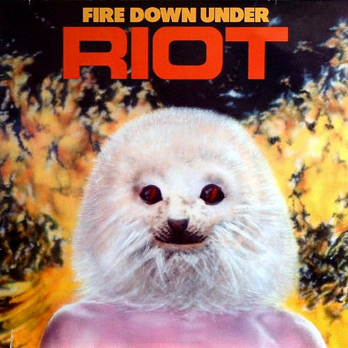 Riot - Fire Down Under | Elektra (X5E-546)