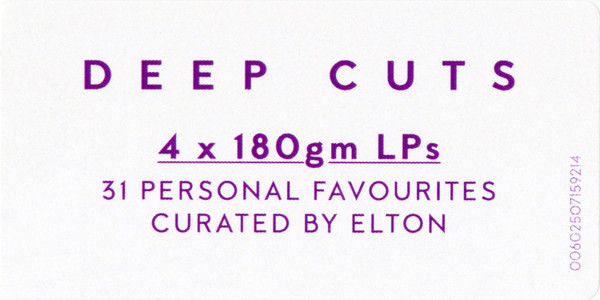 Elton John - Jewel Box (Deep Cuts) | EMI (0715921) - 4 Elton John - Jewel Box (Deep Cuts) | EMI (0715921) - 4