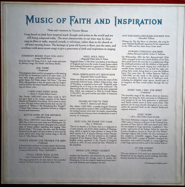 Various - Music Of Faith And Inspiration | Reader's Digest (RD8S) - 2 Various - Music Of Faith And Inspiration | Reader's Digest (RD8S) - 2