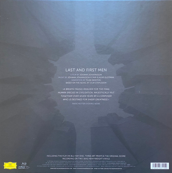 Jóhann Jóhannsson & Yair Elazar Glotman - Last And First Men | Deutsche Grammophon (483 7415) - 2