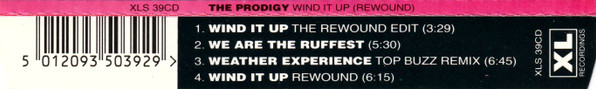 The Prodigy - Wind It Up (Rewound) | XL Recordings (XLS 39CD) - 2 The Prodigy - Wind It Up (Rewound) | XL Recordings (XLS 39CD) - 2