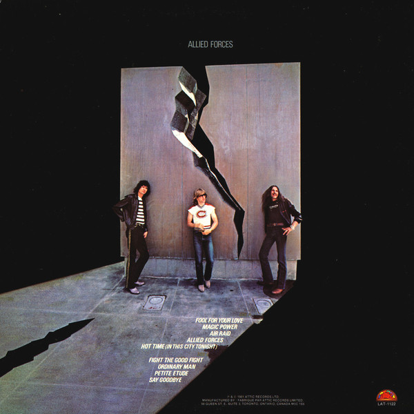 Triumph - Allied Forces [Vinyl] | Attic (LAT-1122) - 2