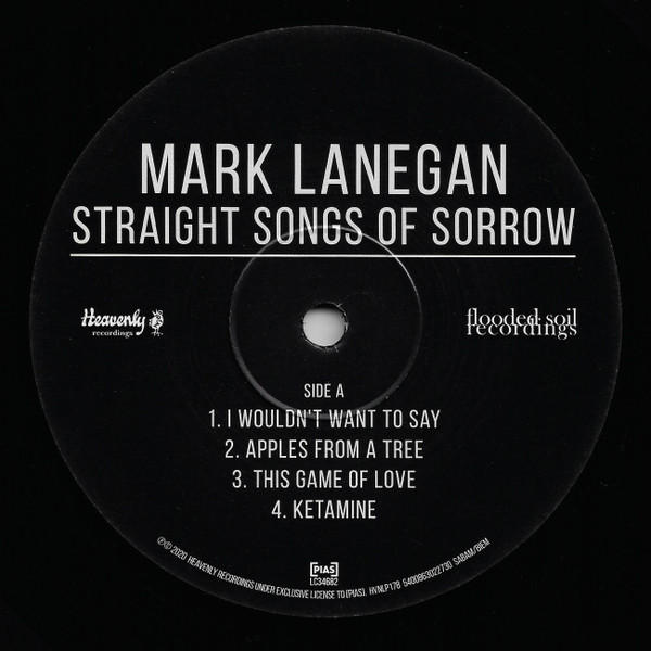 Mark Lanegan - Straight Songs Of Sorrow LP | Heavenly (HVNLP178) - 2 Mark Lanegan - Straight Songs Of Sorrow LP | Heavenly (HVNLP178) - 2