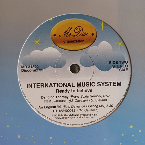 International Music System - Ready To Believe EP | Mr. Disc Organization (MD 31822) - 4 International Music System - Ready To Believe EP | Mr. Disc Organization (MD 31822) - 4